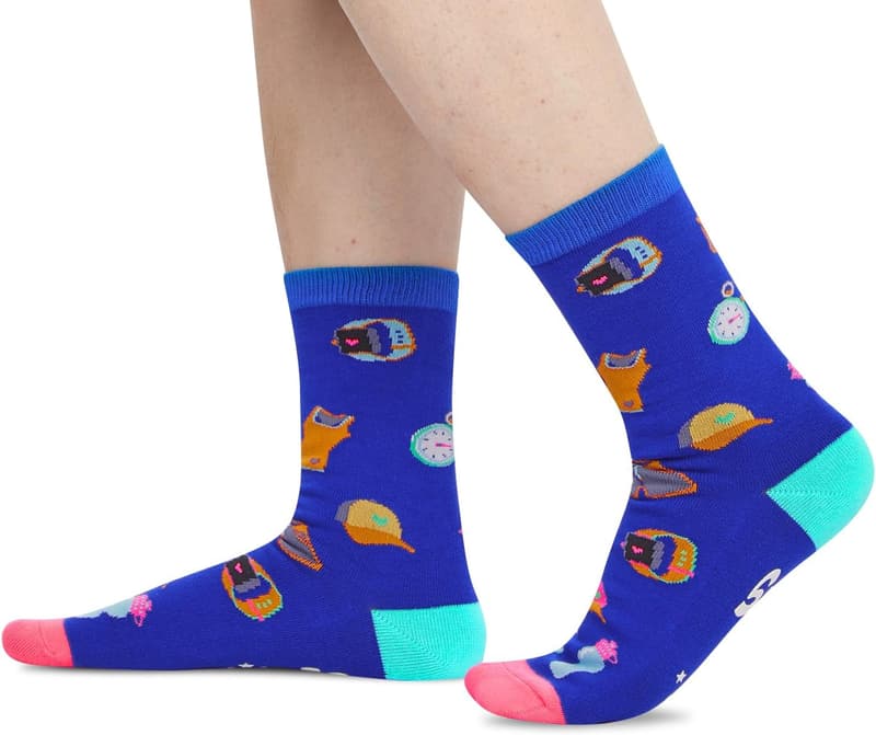 Cheerleader Socks for Girls - Fun Athletic Gift