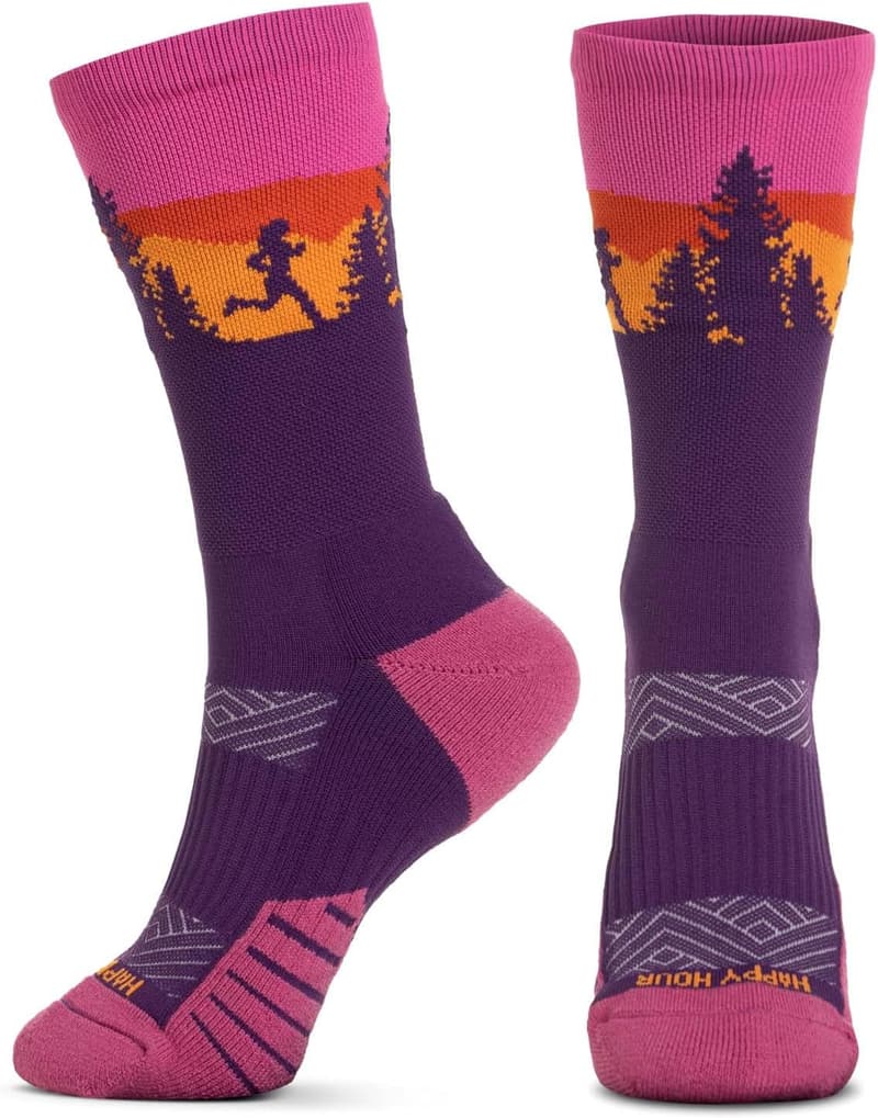 Inspirational Mid-Calf Running Socks for Athletes