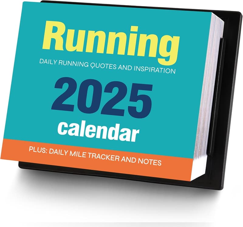 2025 Motivational Desk Calendar for Runners, 5