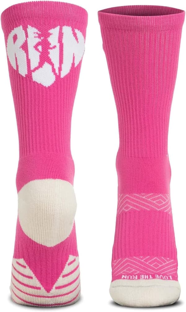 Inspirational Mid-Calf Running Socks - Multiple Designs