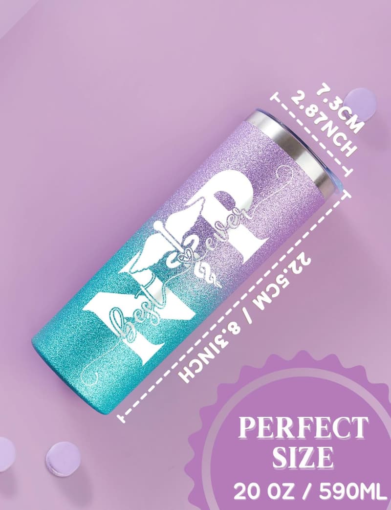 Nurse Practitioner Week Gift: 20oz Stainless Steel Tumbler