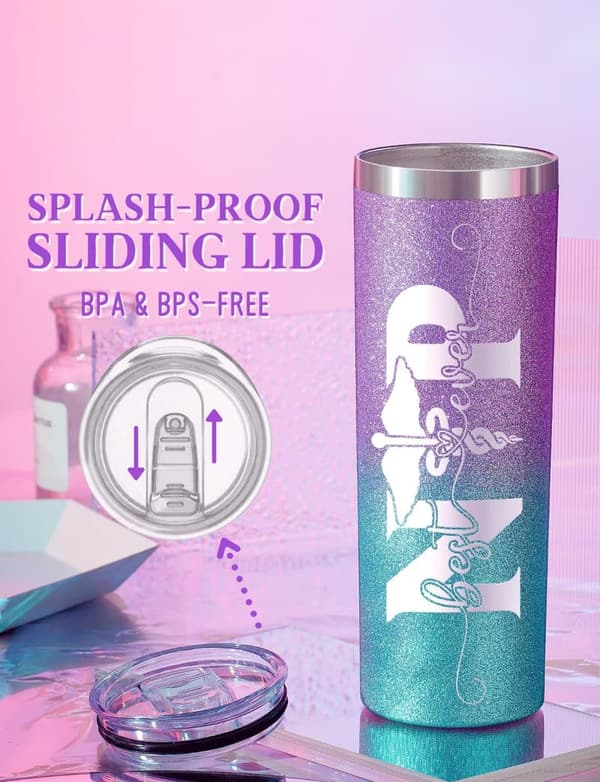 Nurse Practitioner Week Gift: 20oz Stainless Steel Tumbler