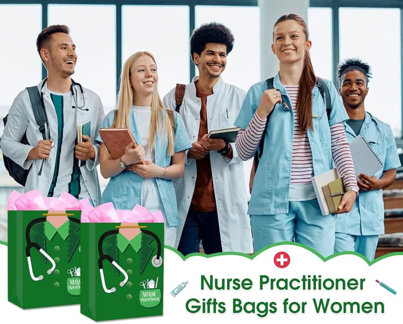 Nurse Graduation Gift Bag with Handle for Women