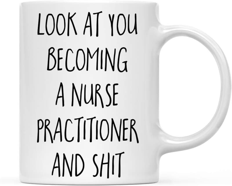 Nurse Practitioner Graduation Mug - Funny Gift for 2025 Graduates