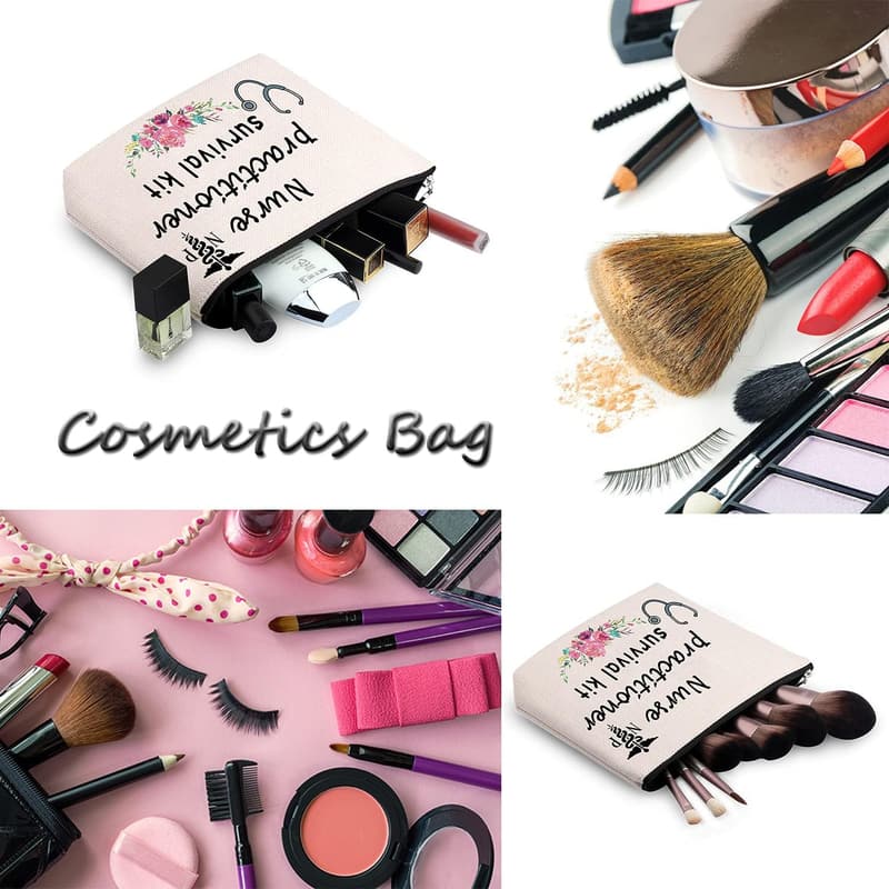 Nurse Practitioner Graduation Survival Kit Makeup Bag