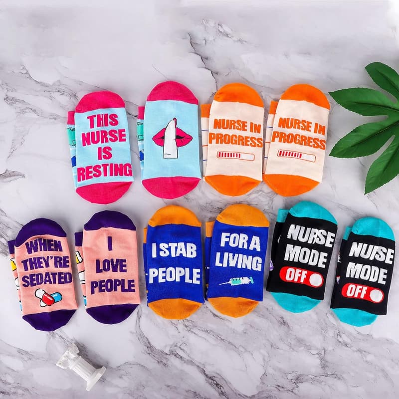 Animal-Themed Cotton Socks Gift Set for Women (5 Pairs)