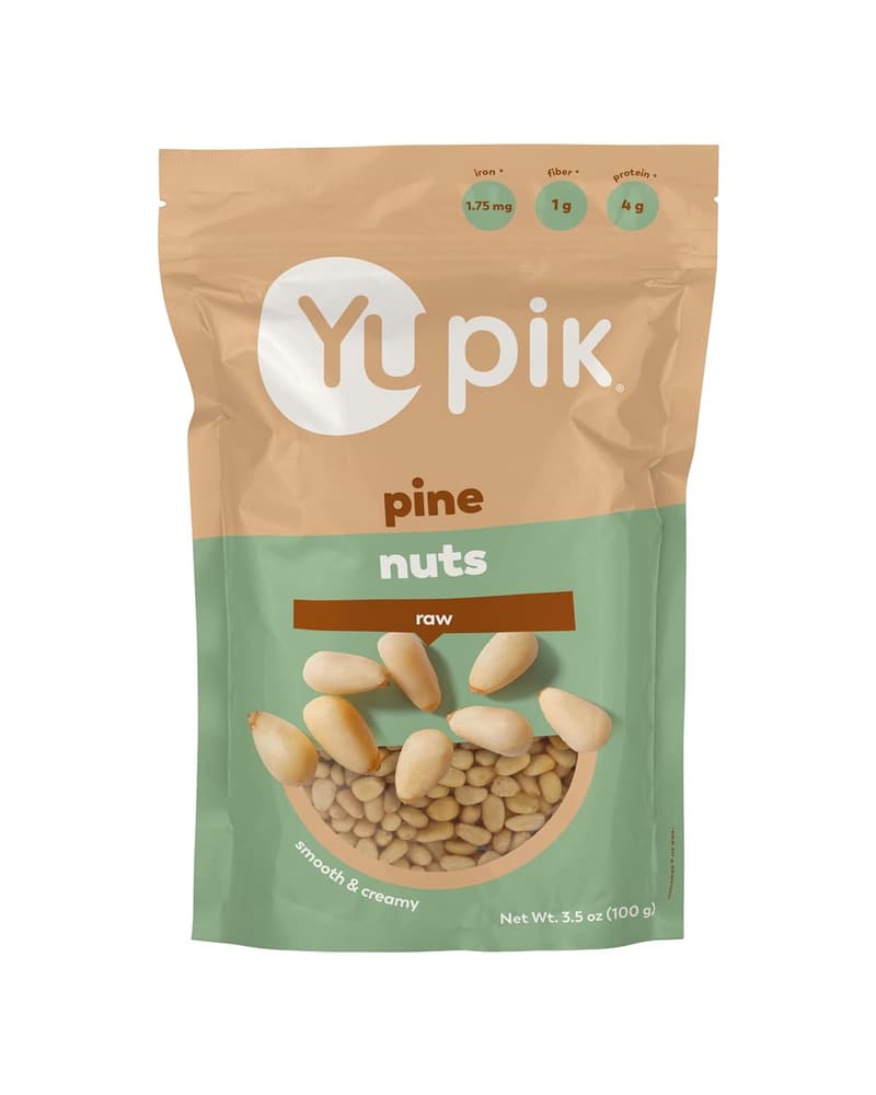 Gluten-Free Raw Pine Nuts, 3.5 Oz, Unsalted & Oil-Free