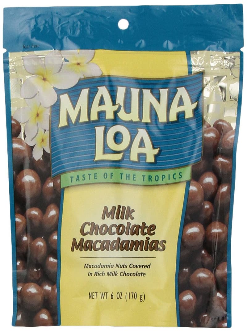 Milk Chocolate Covered Macadamia Nuts - 6 oz Bag