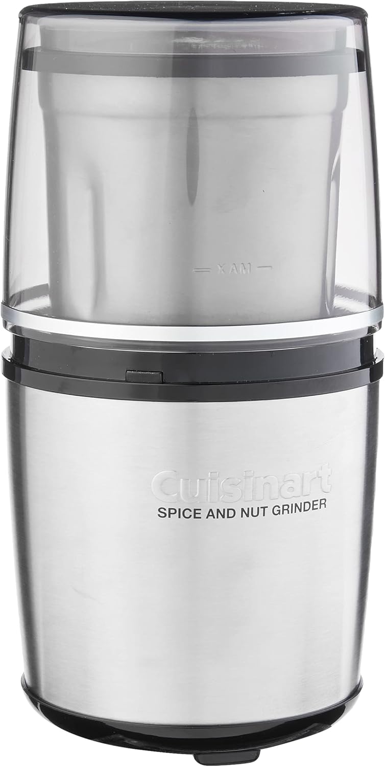 Cuisinart SG-10 Mini Electric Spice & Nut Grinder, Stainless Black