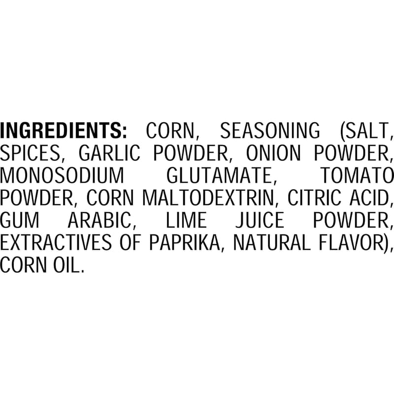 Loaded Taco Flavored Crunchy Corn Snacks - 4oz, Pack of 12