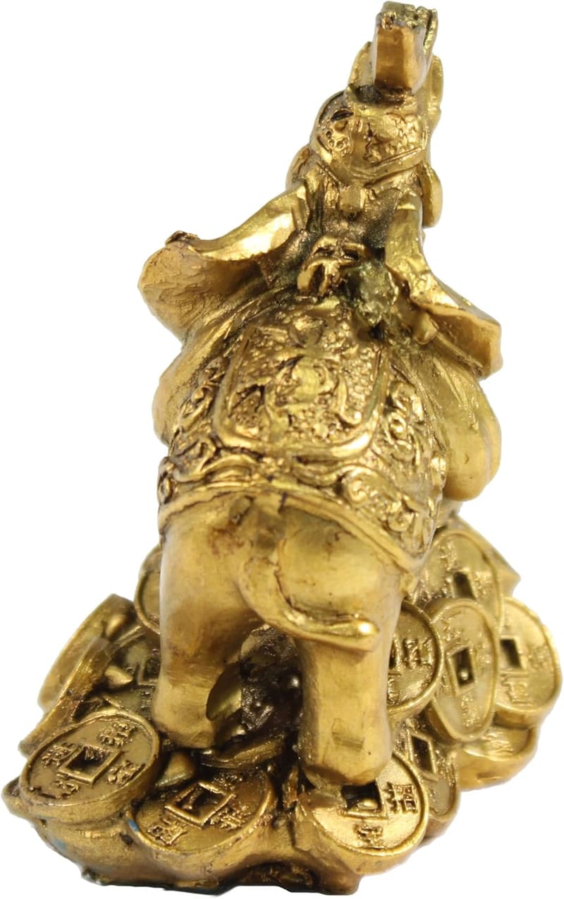 Wealthy Luck Elephant Figurine - 3