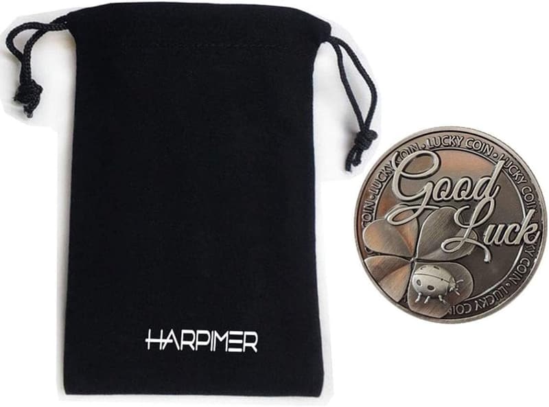 Engraved Good Luck Coin Keepsake Gift Set