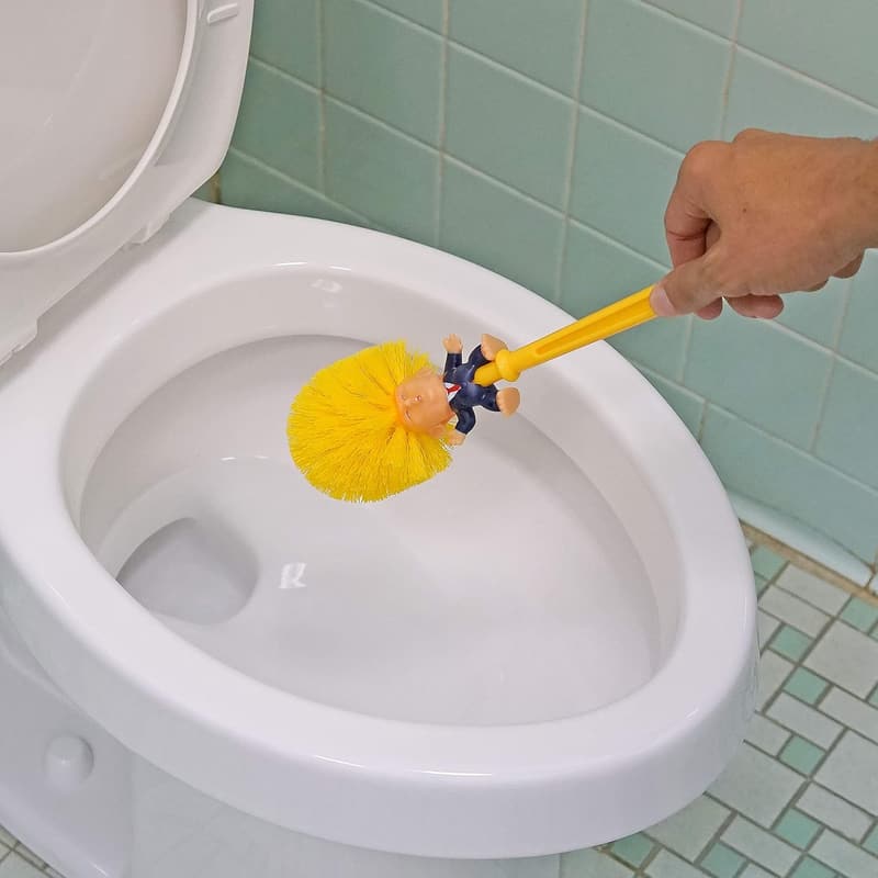 Donald Trump Toilet Bowl Brush – Funny Novelty Gift