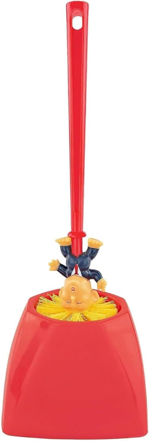 Donald Trump Toilet Bowl Brush with Holder - Novelty Political Gift