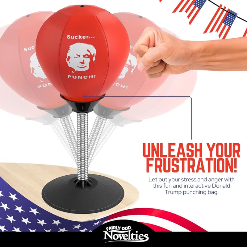 Donald Trump Desktop Punching Bag Stress Relief Gift