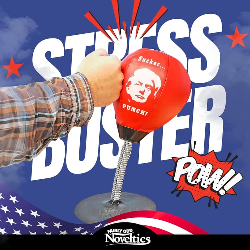 Donald Trump Desktop Punching Bag Stress Relief Gift