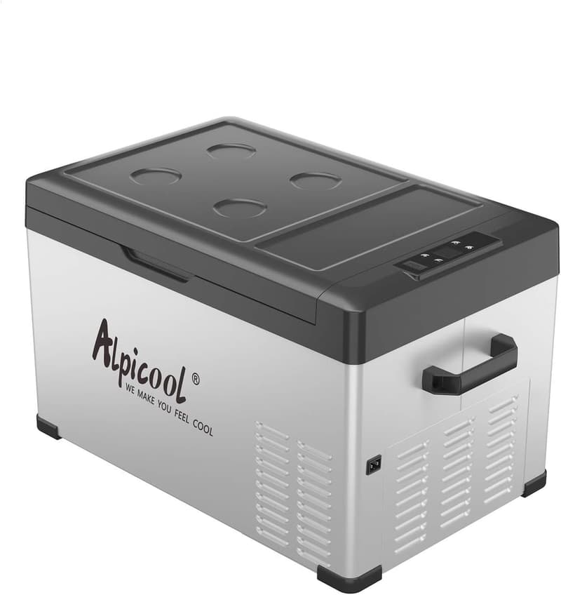 Portable Car Freezer - 32 Quart 12V Cooler for Camping & RV