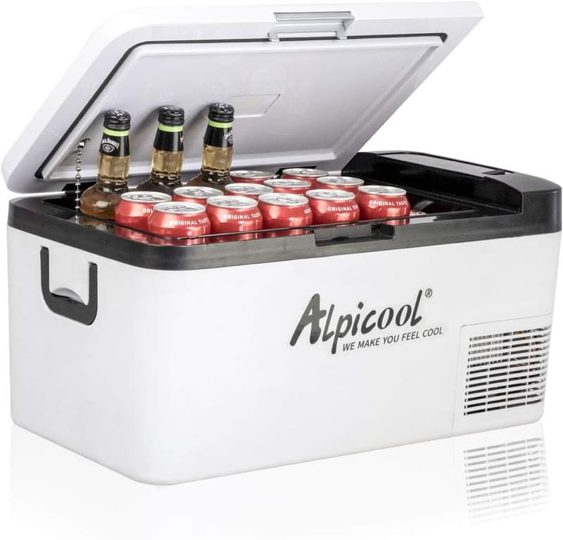 Portable 12V Car Freezer Refrigerator for Camping & Outdoors