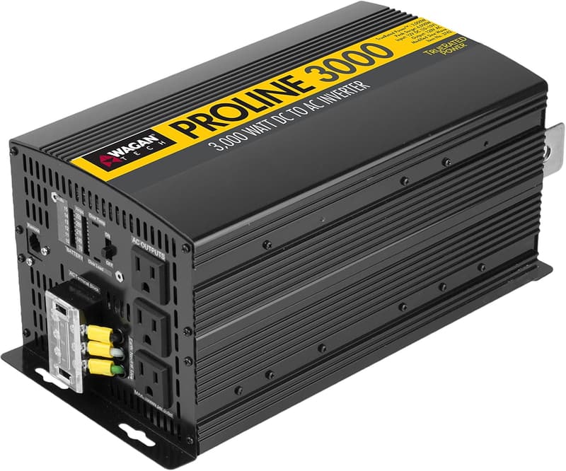 3000W Power Inverter with Remote Control for RV & Off-Grid Use