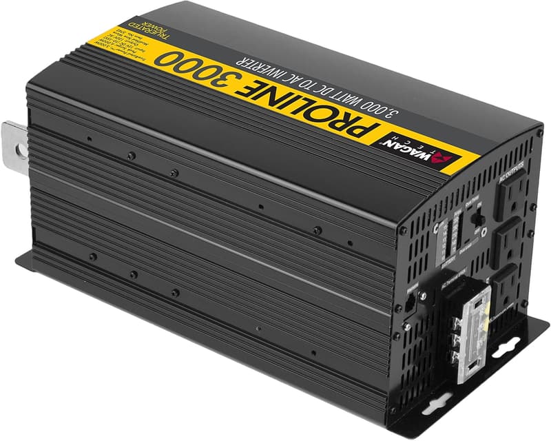 3000W Power Inverter with Remote Control for RV & Off-Grid Use
