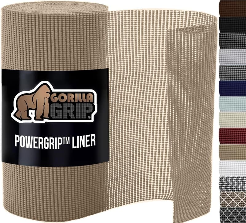 GORILLA GRIP Non-Adhesive Drawer and Shelf Liner – 17.5