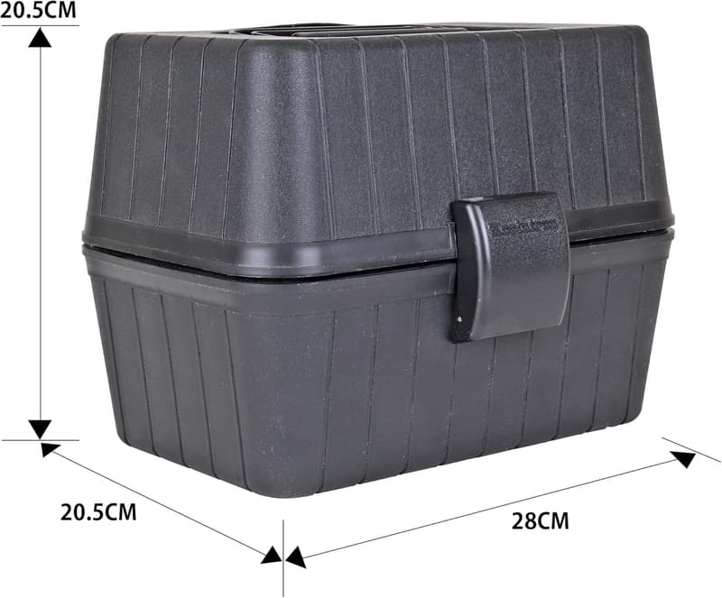 Portable 12V Electric Lunch Box - 1.6 Qt Food Warmer, Black