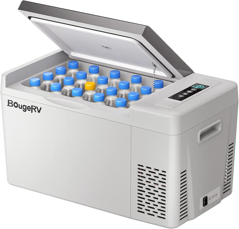 Portable 23 Quart 12V Car Refrigerator for Camping & Travel