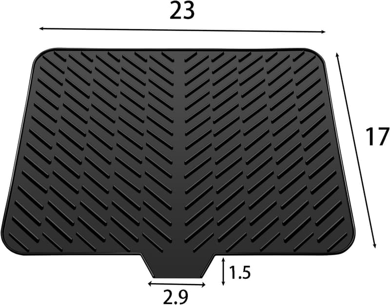 Eco-Friendly Heat-Resistant Silicone Dish Drying Mat 23