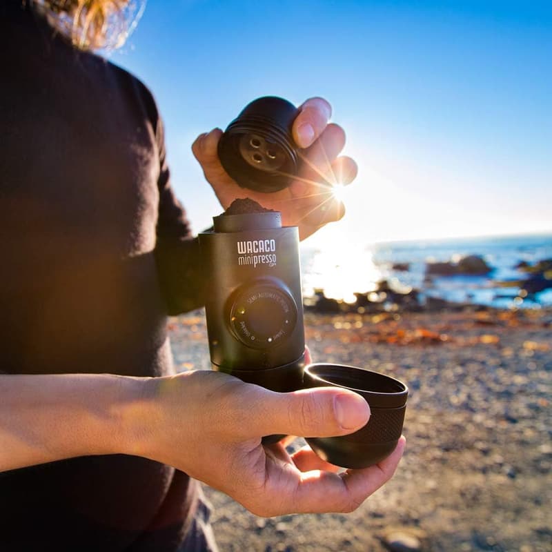 Portable Espresso Machine – Manual Coffee Maker for Camping