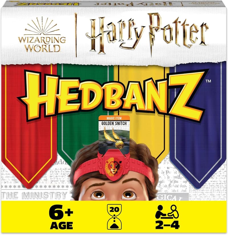 Harry Potter Hedbanz Board Game for Family Fun Ages 6+