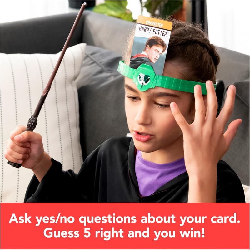 Harry Potter Hedbanz Board Game for Family Fun Ages 6+