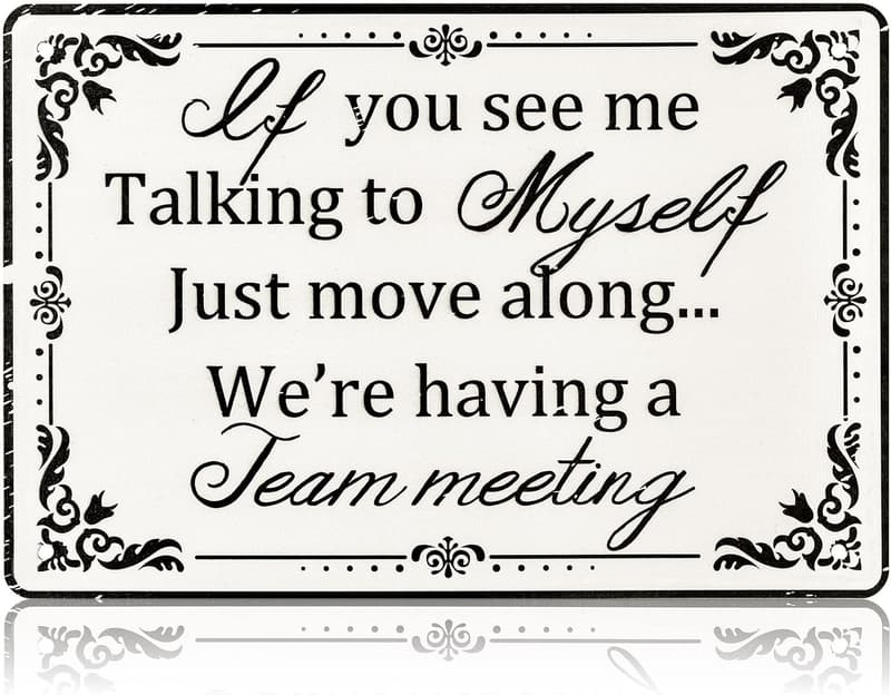 Office Humor Metal Tin Sign - 