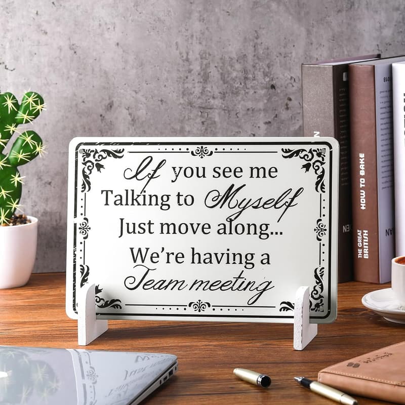 Office Humor Metal Tin Sign - 