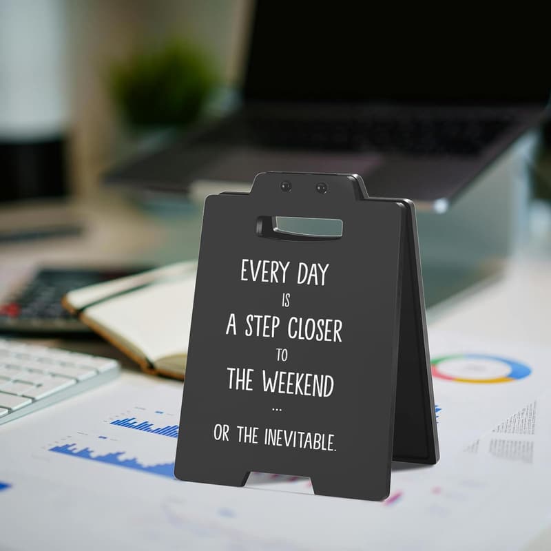 Humorous Desk Sign - 