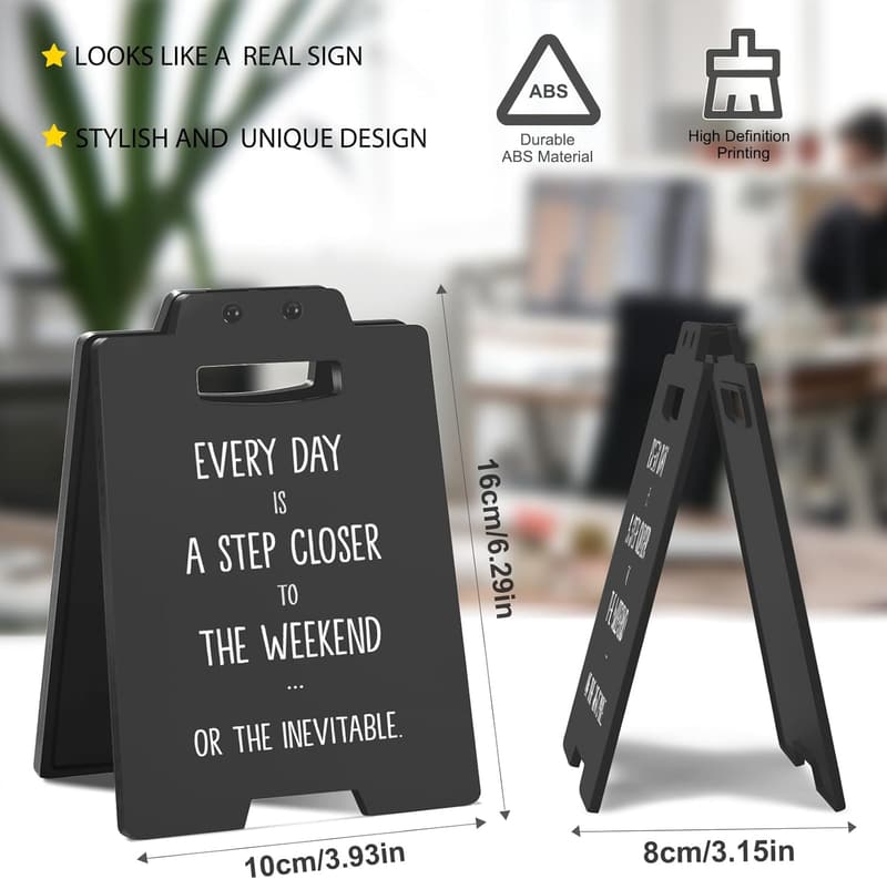 Humorous Desk Sign - 