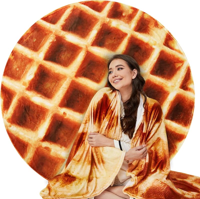 Taco Waffle Blanket - 80