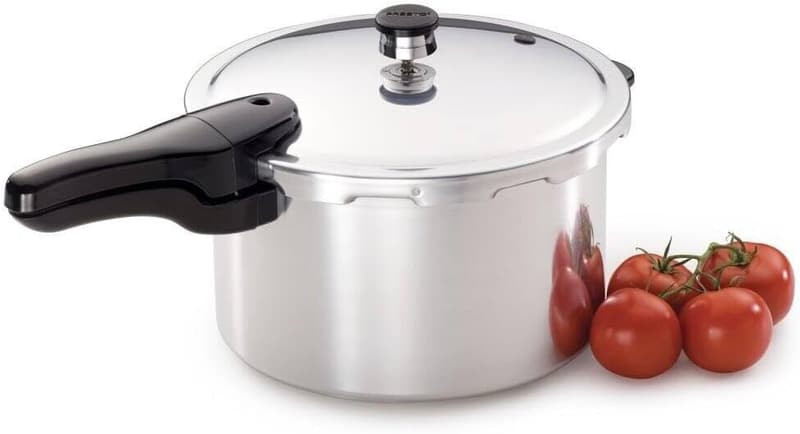 8-Quart Aluminum Pressure Cooker