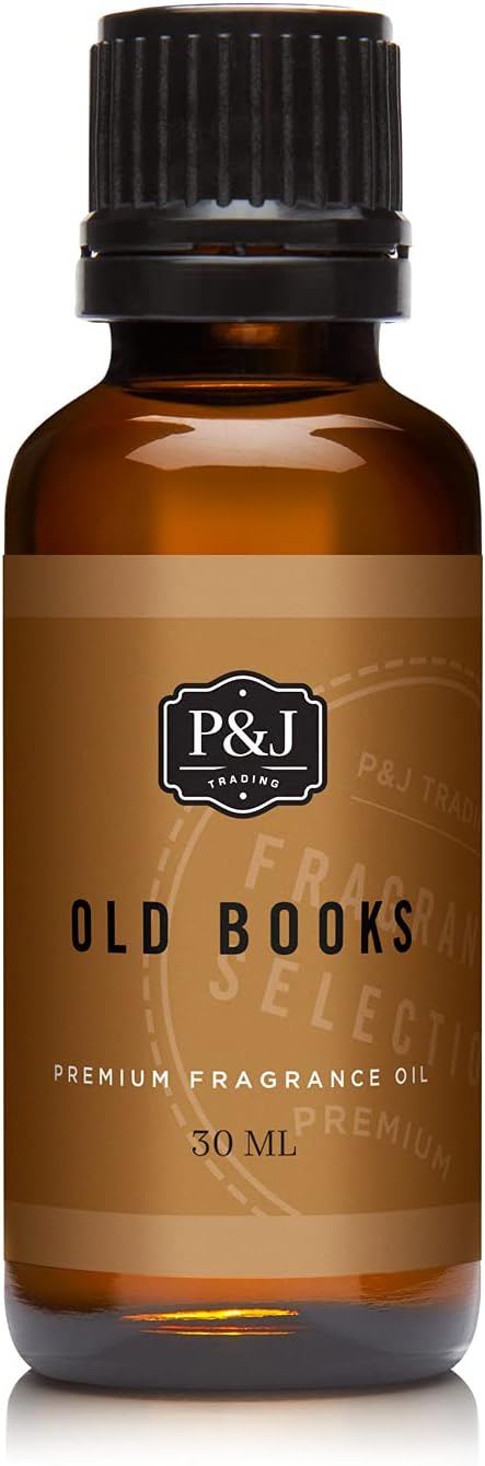 Old Books Fragrance Oil 30ml - Candle & Soap Making Supplies