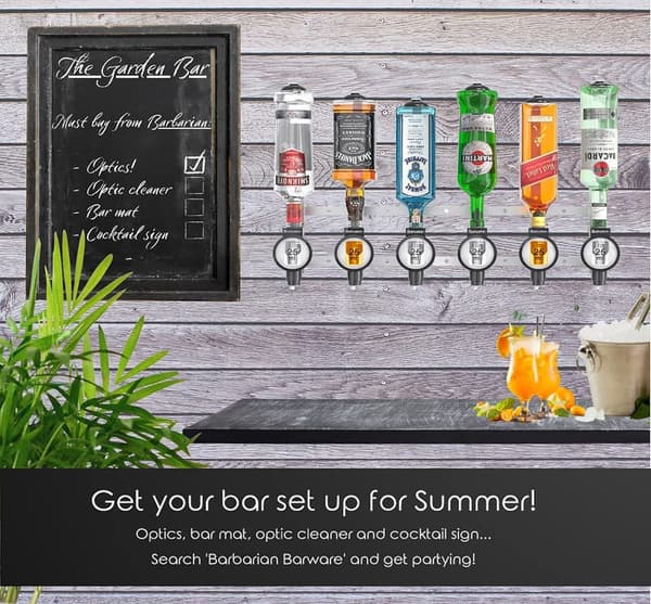 Wall-Mounted Liquor Dispenser for Home Bar - 3/4/6 Bottle