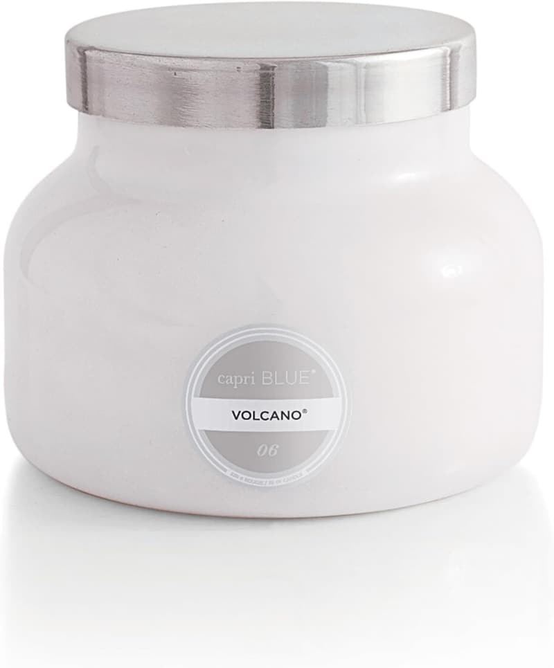 Capri Blue Volcano Luxury Soy Wax Candle - 19 oz White