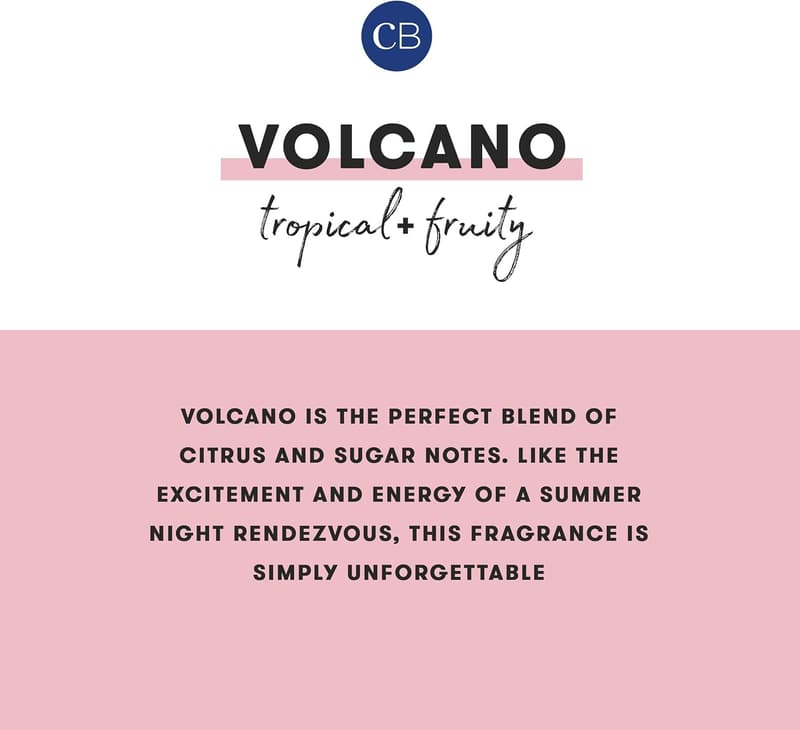 Capri Blue Volcano Luxury Soy Wax Candle - 19 oz White