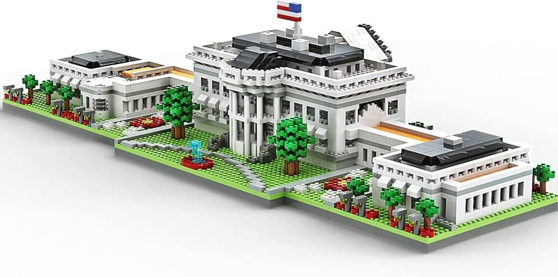 White House Landmark Model Building Set (3000 Pieces)