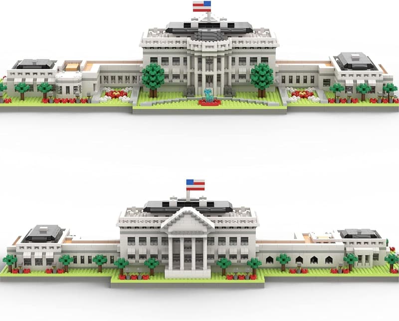 White House Landmark Model Building Set (3000 Pieces)