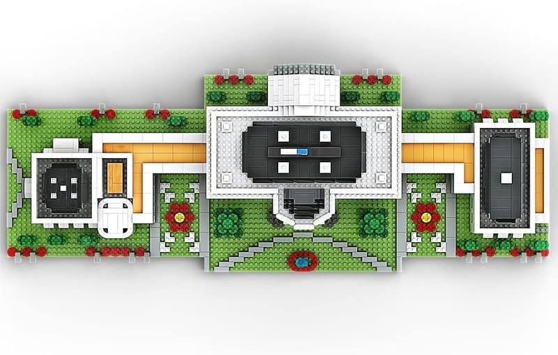 White House Landmark Model Building Set (3000 Pieces)