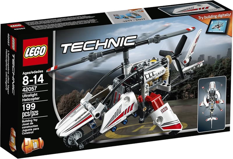 LEGO Technic Ultralight Helicopter Building Set 42057