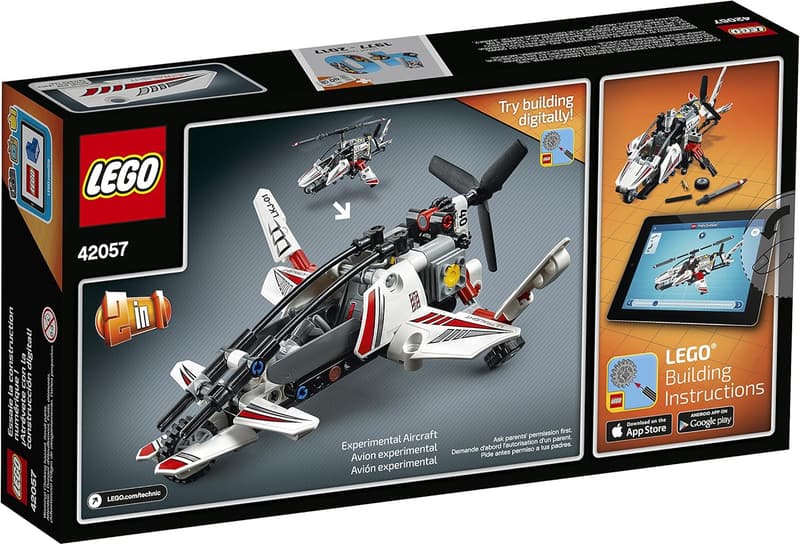LEGO Technic Ultralight Helicopter Building Set 42057