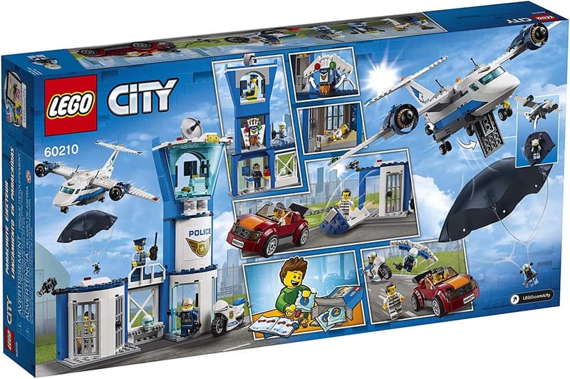 LEGO City Sky Police Air Base Building Kit (529 Pieces)