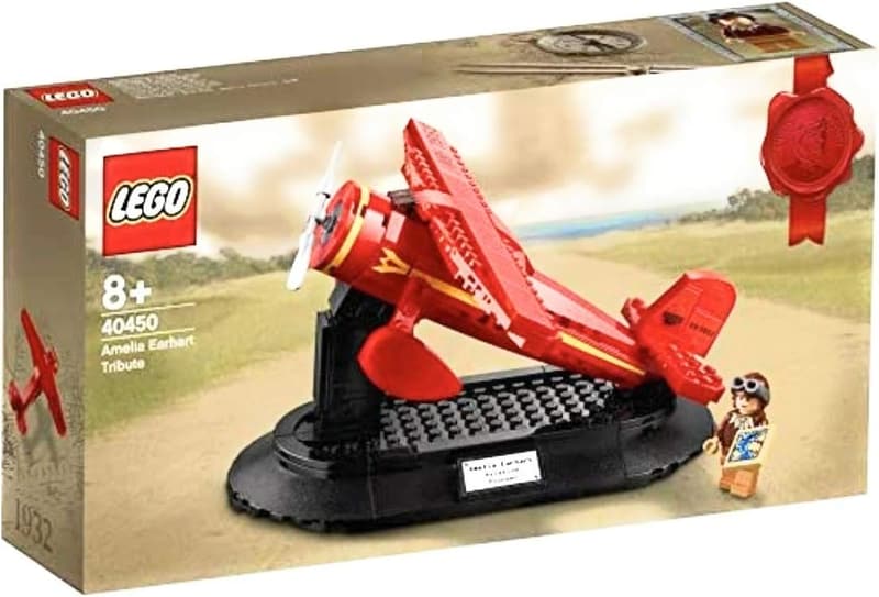 Amelia Earhart Tribute LEGO Building Set 40450