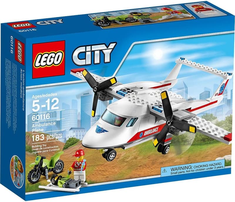 LEGO City Ambulance Plane - 183 Pieces