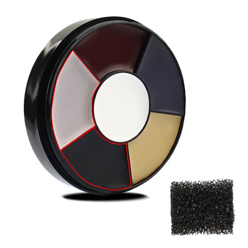 Halloween Body Paint Kit - 6-Color Clown Makeup Palette